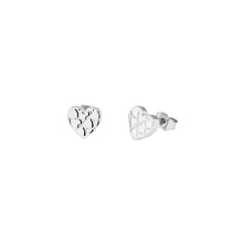 Load image into Gallery viewer, harlo: heart to heart stud earring
