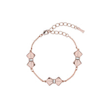 Load image into Gallery viewer, ted baker-: solitaire bow bracelet rose gold
