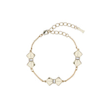 Load image into Gallery viewer, sorell: solitaire bow bracelet gold
