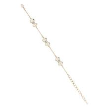 Load image into Gallery viewer, sorell: solitaire bow bracelet gold
