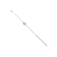 Load image into Gallery viewer, brenna: mother of pearl bracelet button rose gold
