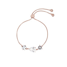 Load image into Gallery viewer, ted baker callab: crystal candy rose gold bracelet
