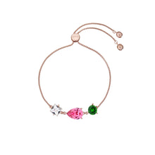 Load image into Gallery viewer, ted baker callab: crystal candy rose gold bracelet
