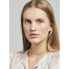 Load image into Gallery viewer, ted baker-crystal vine choker silver blue crystal
