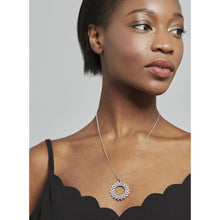 Load image into Gallery viewer, ted baker-crystal aurora pendant silver
