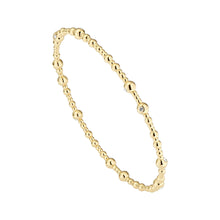 Load image into Gallery viewer, ted baker: crystal bubble bangle gold

