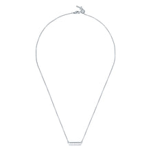 Load image into Gallery viewer, ted baker scarl sparkle bar silver tone pendant
