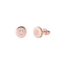 Load image into Gallery viewer, ted baker seesah sparkle dot  rose gold stud earrings

