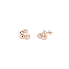 Load image into Gallery viewer, ted baker cherry rosegold stud earring
