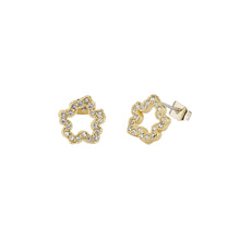 Load image into Gallery viewer, ted baker carliyy: crystal magnolia stud earring
