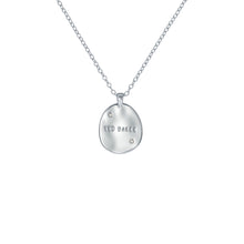 Load image into Gallery viewer, ted baker conniee: constellation coin pendant silver tone, clear crystal
