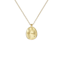 Load image into Gallery viewer, ted baker conniee: constellation coin pendant gold tone, clear crystal
