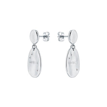 Load image into Gallery viewer, ted baker corriee: constellation coin drop earring silver tone, clear crystal
