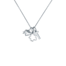 Load image into Gallery viewer, ted baker amyas: charmed choker gift set silver tone
