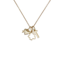 Load image into Gallery viewer, ted baker amyas: charmed choker gift set gold tone
