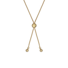 Load image into Gallery viewer, ted baker sarsa: plain crystal bracelet gold &amp; clear crystal
