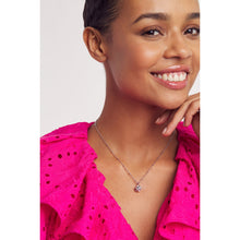 Load image into Gallery viewer, ted baker ravela: razzle dazzle silver tone clear crystal pendant
