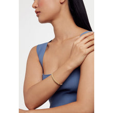 Load image into Gallery viewer, ted baker dotett: dotty bangle bracelet gold tone
