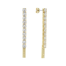 Load image into Gallery viewer, ted baker mellsie: icon crystal drop earring
