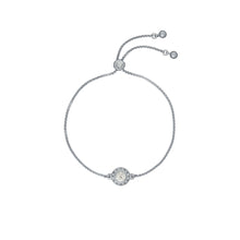 Load image into Gallery viewer, ted baker soleta: solitaire sparkle crystal adjustable bracelet silver tone, clear crystal
