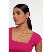 Load image into Gallery viewer, ted baker ilenie: island pearl bead necklace gold tone pearl
