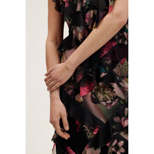 Load image into Gallery viewer, ted baker florie: pearl flower adjustable bracelet gold tone
