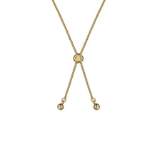 Load image into Gallery viewer, ted baker monelle: monogram button adjustable bracelet gold tone, black
