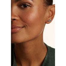 Load image into Gallery viewer, ted baker clarice: crystal cluster stud earrings gold tone
