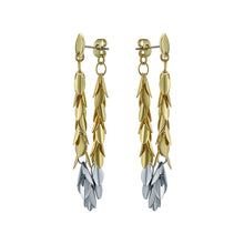Load image into Gallery viewer, ted baker pemia: petal fringe ear loop earrings
