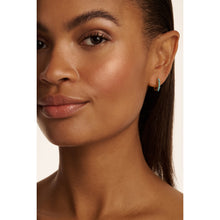 Load image into Gallery viewer, ted baker persia: turquoise huggie earrings
