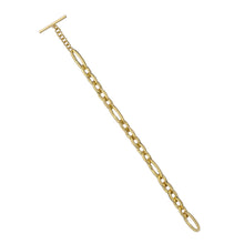 Load image into Gallery viewer, ted baker shianne: crystal shimmer gold tone chain bracelet
