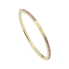 Load image into Gallery viewer, ted baker claudia: narrow crystal hinged bangle bracelet�
