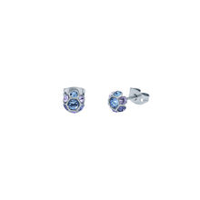 Load image into Gallery viewer, ted baker gemme: crystal gem cluster stud earrings

