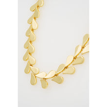 Load image into Gallery viewer, ted baker amelia: abstract heart necklace gold tone
