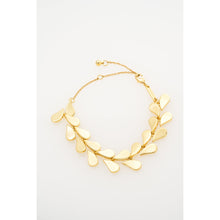 Load image into Gallery viewer, ted baker anya: abstract heart adjustable bracelet gold tone
