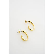 Load image into Gallery viewer, ted baker corie: contour hoop earrings
