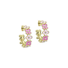 Load image into Gallery viewer, ted baker garvi: garland hoop earrings
