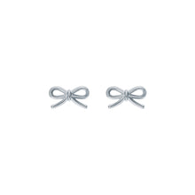 Load image into Gallery viewer, ted baker brooke: mini metal bow stud earrings
