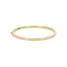 Load image into Gallery viewer, ted baker roley: classic colour enamel slim gold tone bangle bracelet
