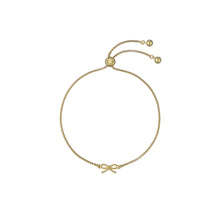 Load image into Gallery viewer, ted baker bridget: mini metal bow adjustable bracelet
