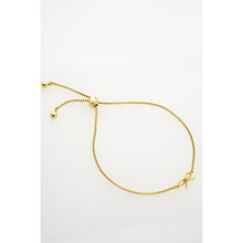 Load image into Gallery viewer, ted baker bridget: mini metal bow adjustable bracelet

