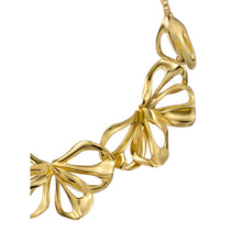 Load image into Gallery viewer, ted baker leona: abstract leaf statement necklace
