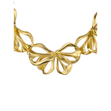 Load image into Gallery viewer, ted baker leona: abstract leaf statement necklace
