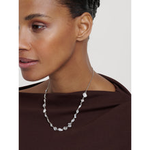 Load image into Gallery viewer, ted baker julie: jewel chain crystal silver tone necklace

