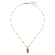 Load image into Gallery viewer, ted baker miley: crystal cluster gold tone pendant
