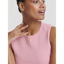 Load image into Gallery viewer, ted baker miley: crystal cluster gold tone pendant
