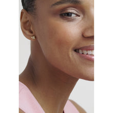 Load image into Gallery viewer, ted baker milani: mini crystal cluster gold tone stud earrings
