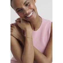 Load image into Gallery viewer, ted baker millie: mini crystal cluster gold tone adjustable bracelet
