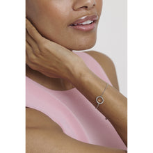 Load image into Gallery viewer, ted baker hela: crystal hoop silver tone adjustable bracelet
