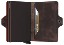 Load image into Gallery viewer, Twinwallet Vintage Chocolate

